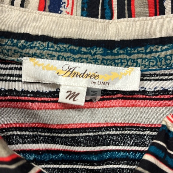 Andree by Unit Beautiful Cactus Embroidered Blouse Women’s Medium Multicolored - Picture 5 of 10